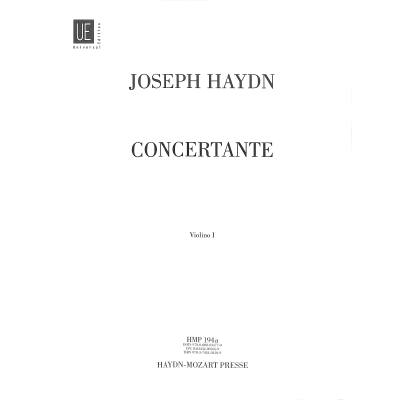 0803452001669 - SINFONIA CONCERTANTE B-DUR HOB 1105