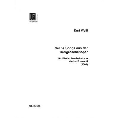 0803452013891 - 6 Songs aus der Dreigroschenoper