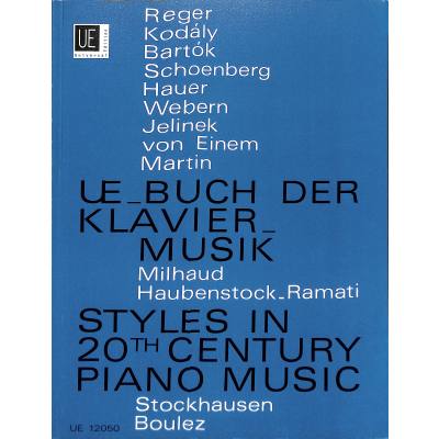 0803452017943 - UE Buch der Klaviermusik