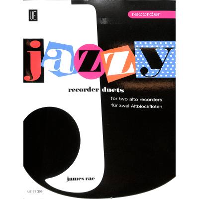 0803452061861 - Jazzy recorder Duets