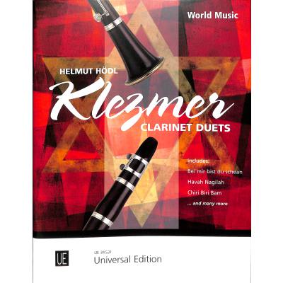 0803452064558 - Klezmer Clarinet Duets