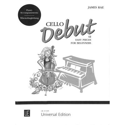 0803452068433 - Cello Debut | 12 easy pieces for beginners