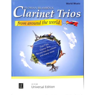 0803452068600 - Clarinet trios from around the world