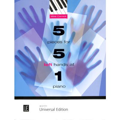 0803452071075 - 5 pieces for 5 left hands at 1 piano