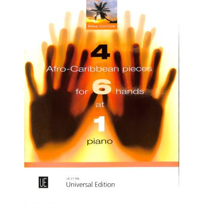 0803452072379 - 4 Afro caribbean pieces for 6 hands at 1 piano