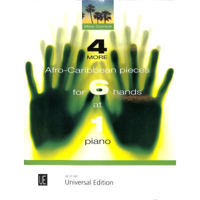 0803452072577 - 4 More Afro caribbean pieces for 6 hands at 1 piano