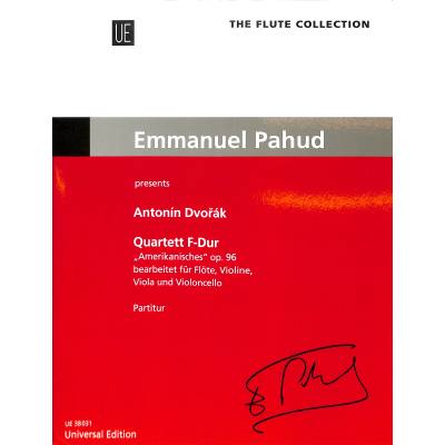 0803452072867 - Quartett F-Dur op 96 (amerikanisches Quartett)