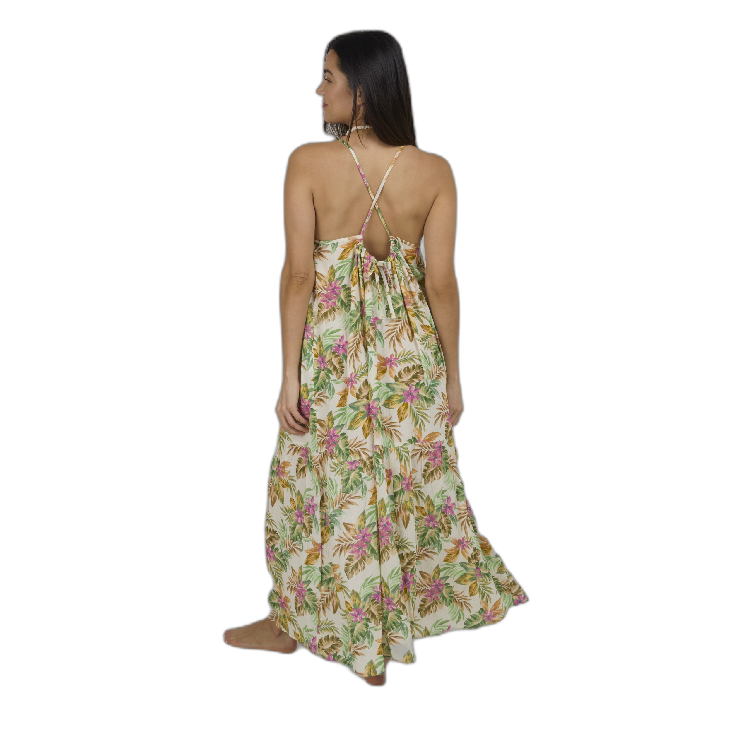 0804046494539 - Kleid Damen Baja Maxi