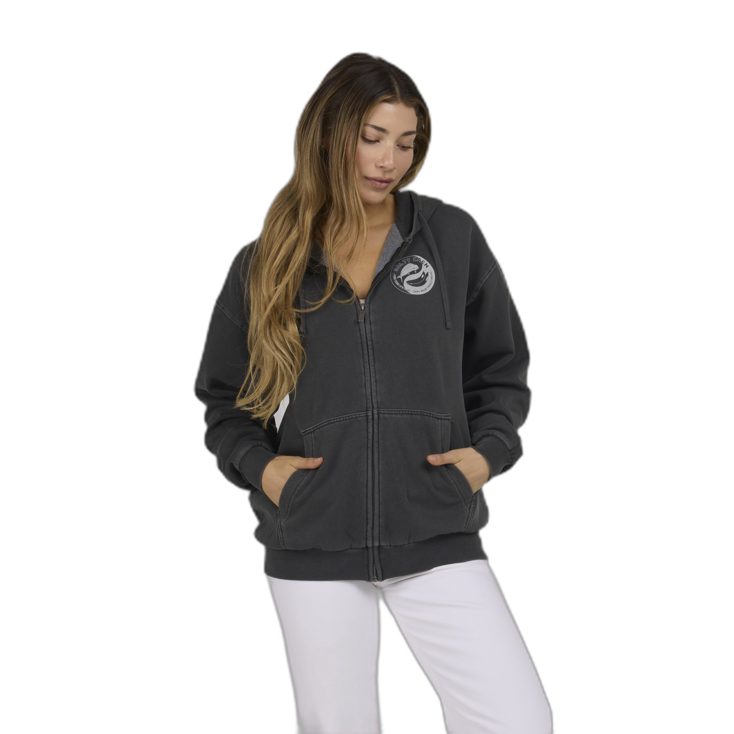 0804046498391 - Hoodie Damen Fishin Yang