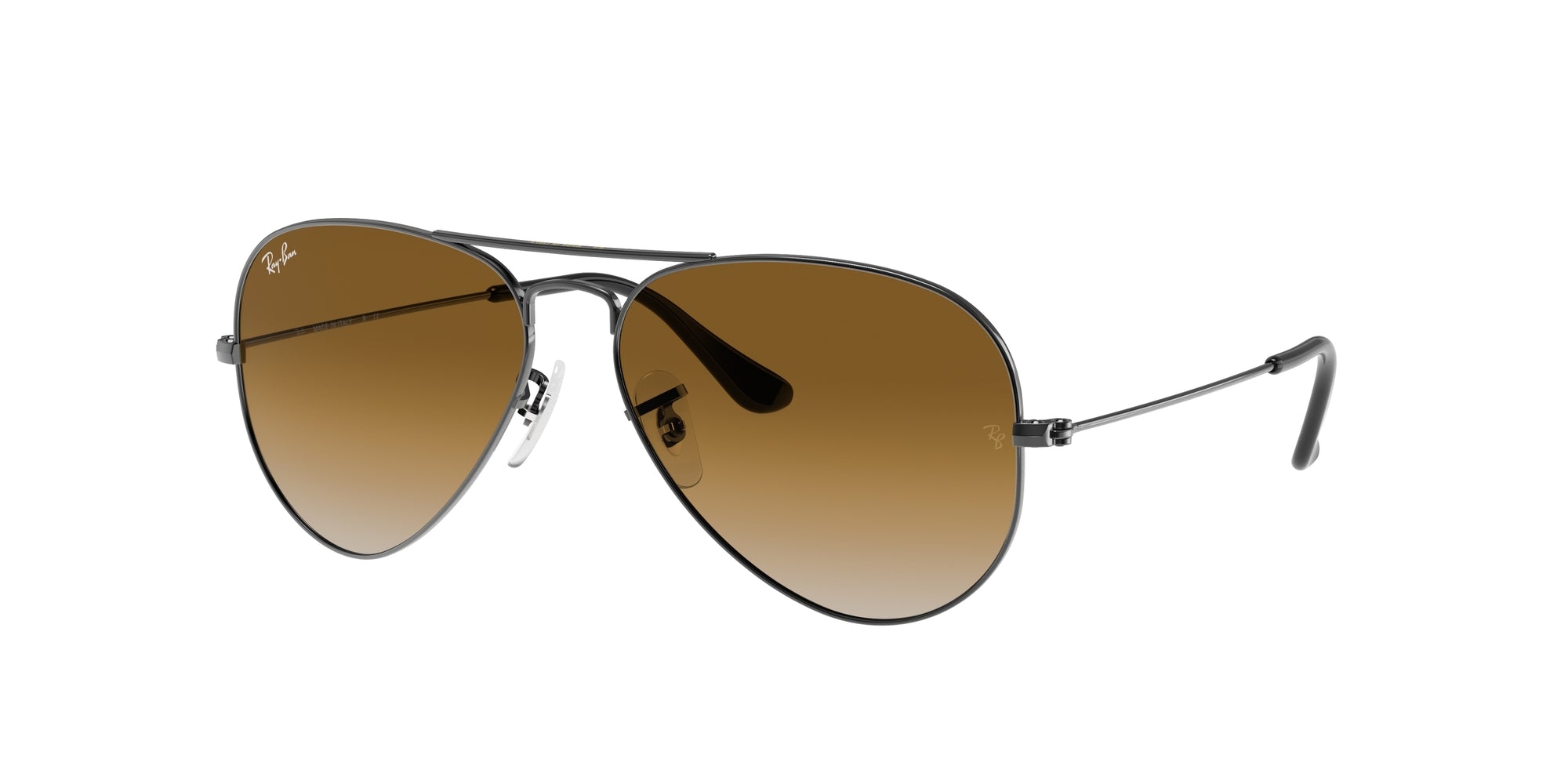 0805289178361 - Unisex RB3025 AVIATOR 004 51 Gläser SONNENBRILLEN Metall Grau  Pilot Normal Schattiert