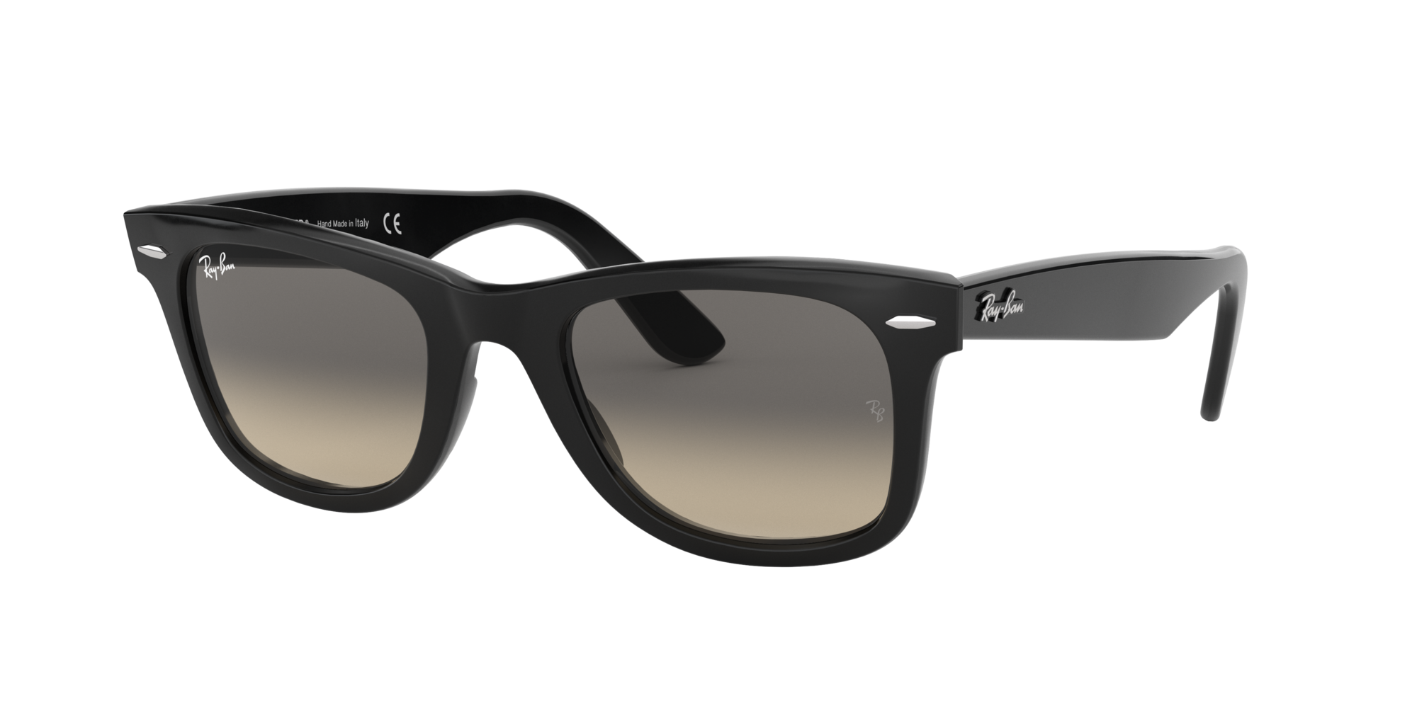 0805289183051 - Unisex RB2140 WAYFARER 901 32 Gläser SONNENBRILLEN Acetat Schwarz Grau Quadratisch Normal Schattiert