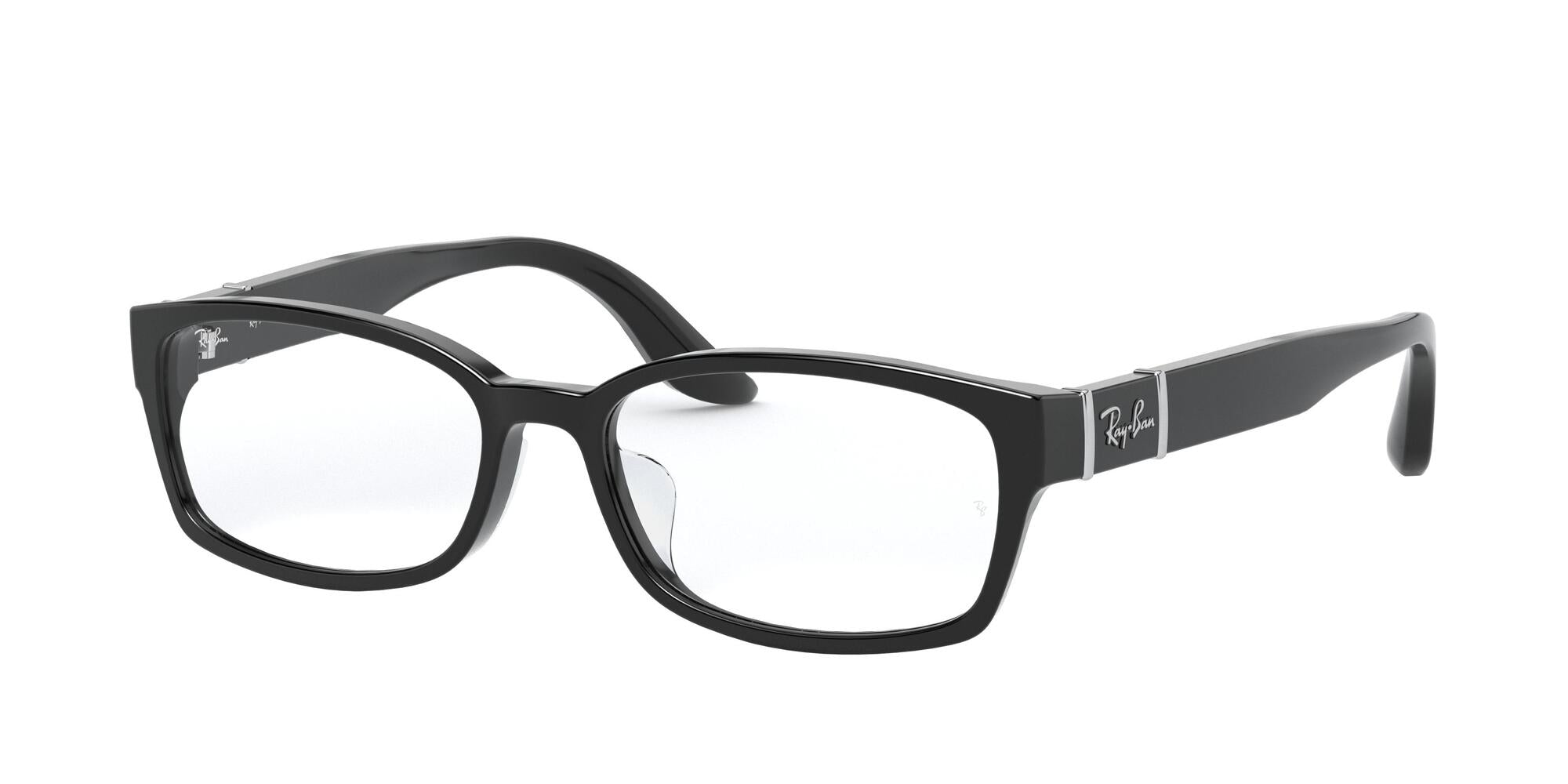 0805289352785 - Unisex RX5198  2000 Rahmen von BRILLEN Acetat Schwarz Transparent Quadratisch Normal