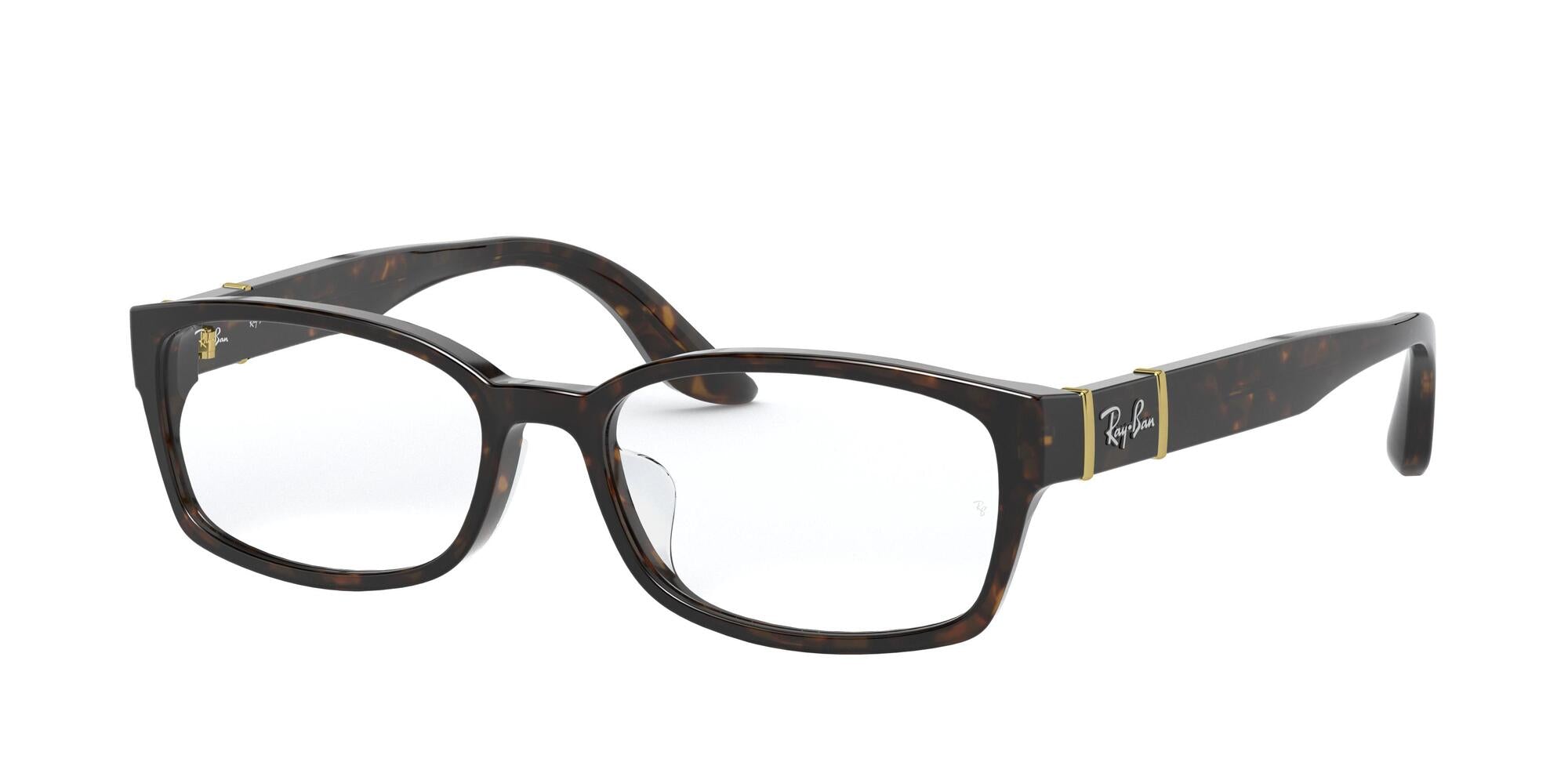 0805289352792 - Unisex RX5198  2345 Rahmen von BRILLEN Acetat Schildkröte Transparent Quadratisch Normal