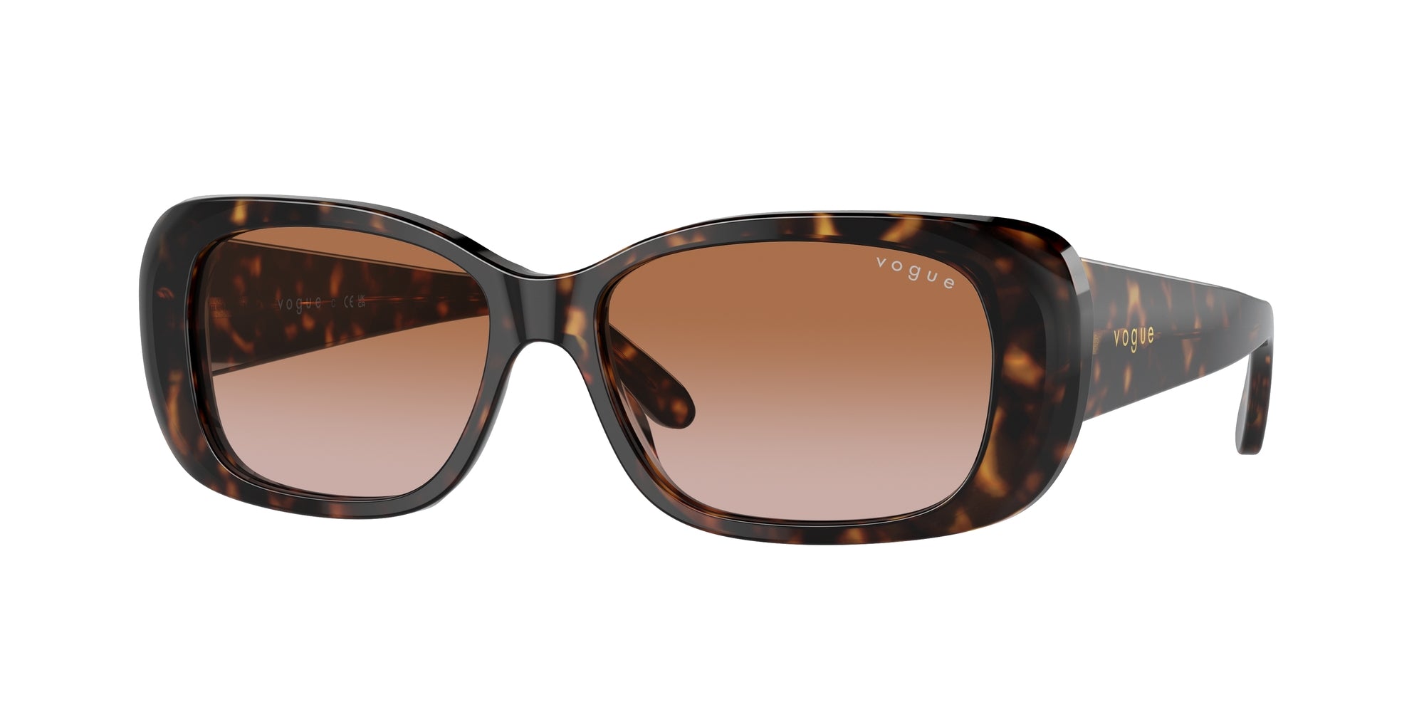 0805289465331 - Damen VO2606S  W65613 Gläser SONNENBRILLEN Plastik Havanna Marrone Hocken Normal Sfumato