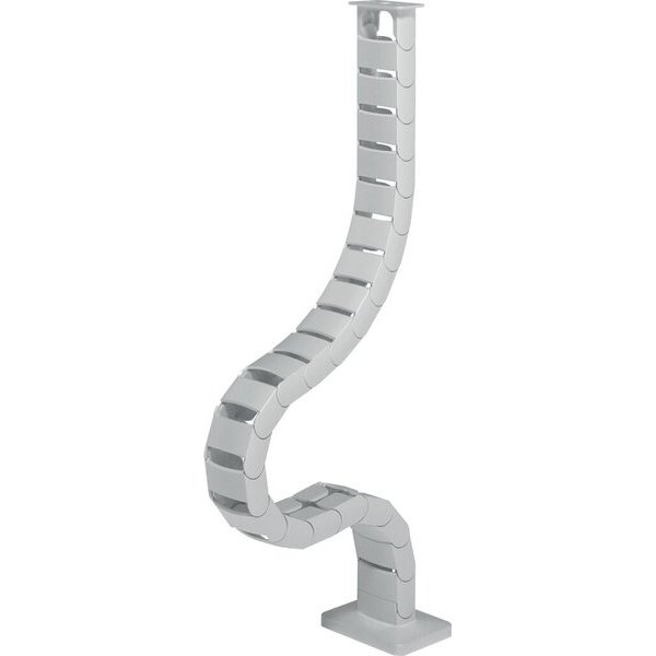 0805410344504 - Kabelführung Addit 450 für Schreibtischhöhen bis 825 mm 100% recyceltes PP weiß 0805410344504 Dataflex