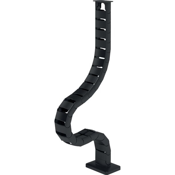 0805410344535 - Kabelführung Addit 453 für Schreibtischhöhen bis 825 mm 100% recyceltes PP schwarz 0805410344535 Dataflex 0805410344535 - Kabelführung Addit 453 für Schreibtischhöhen bis 825 mm 100% recyceltes PP schwarz 0805410344535 Dataflex