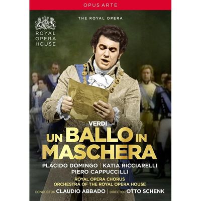 0809478012368 - Un Ballo In Maschera - Domingo Ricciarelli Cappuccilli Abbado (DVD)