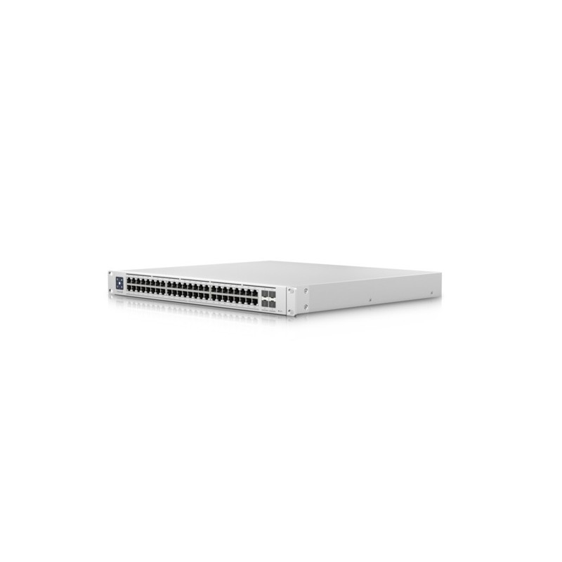 0810010074768 - UniFi Switch USW-Enterprise-48-PoE - Switch - L3 - managed - 48 x 100 1000 25G (PoE+) + 4 x 1 Gigabit 10 Gigabit SFP+ (Uplink) - an Rack montierbar