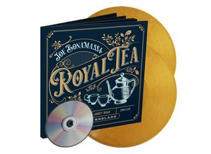 0810020502602 - Royal Tea (Limited Artbook 180g Shiny Gold 2LP+CD) (Vinyl) - Joe Bonamassa (LP)