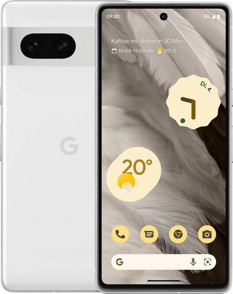 0810029936651 - GOOGLE Smartphone Pixel 7 Mobiltelefone weiß (snow) Smartphone Android