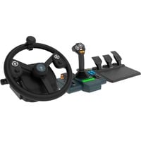 0810050912211 - HORI Farming Vehicle Control System for PC (Windows 11 10) - Wheel gamepad and pedals set - PC