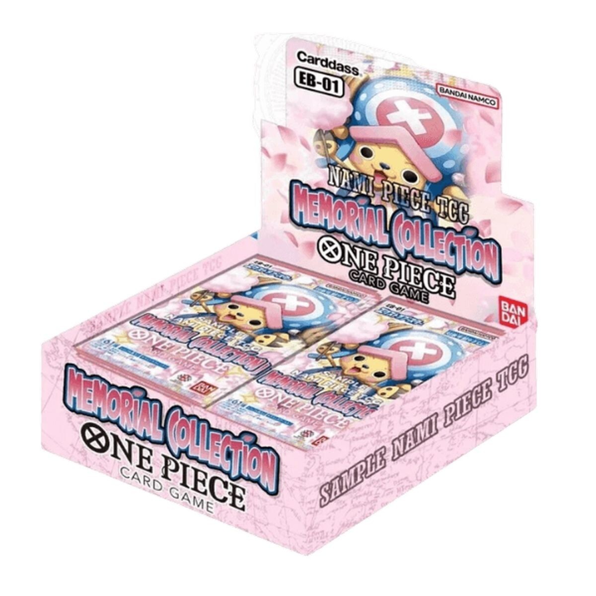 0810059785281 - 24-Karten-Spiel One Piece - Booster Eb01 Memorial - Ver En (x24)