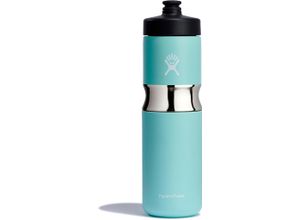 0810070086718 - Trinkflasche HYDRO FLASK Wide insl Sport Bottle blau (drew) 600ml Edelstahl Trinkflaschen TempShield Vakuumisolierung 600 ml