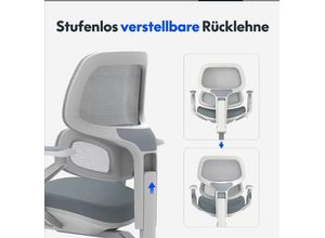 0810072839008 - Ergonomischer Kinderstuhl SC05G Farbe Grau