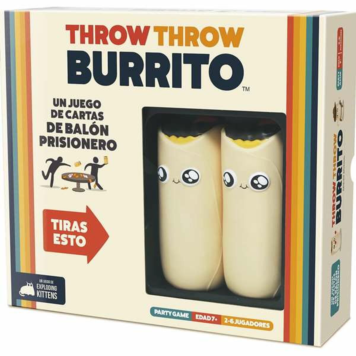 0810083040172 - Tischspiel Throw Throw Burrito (ES)