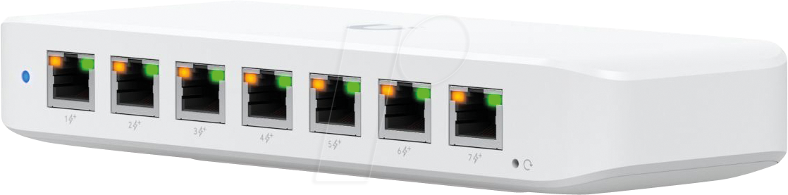 0810084693704 - UniFi Switch Ultra 60W - Switch - managed - 7 x 10 100 1000 (PoE+) + 1 x 10 100 1000 (PoE++) - Desktop wandmontierbar - PoE++ (52 W)