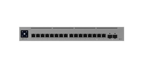 0810084694565 - UniFi Switch Pro Max 16 - Switch - L3 - managed - 12 x 10 100 1000 + 4 x 25GBase-T + 2 x 10 Gigabit Ethernet - Desktop an Rack montierbar wandmontierbar