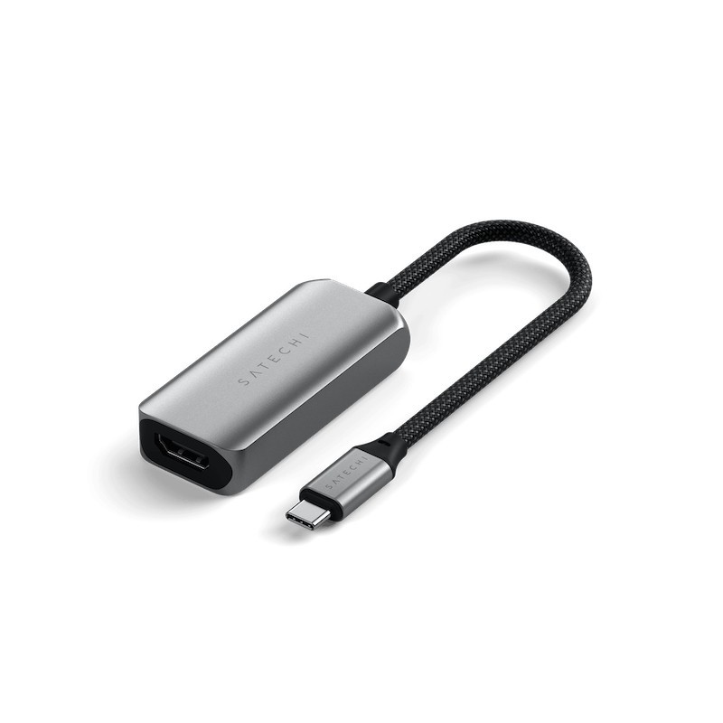 0810086360789 - Silber Satechi ST-AC8KHM USB-Grafikadapter 7680 x 4320 Pixel Schwarz Silber 0810086360789