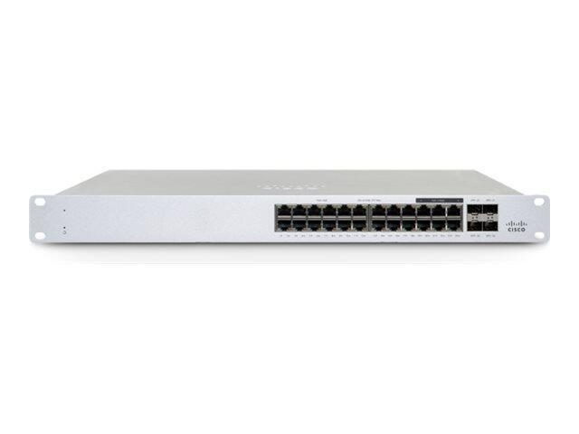 0810087200060 - Switch Meraki MS130 28-Port 1GbE 370W PoE managed