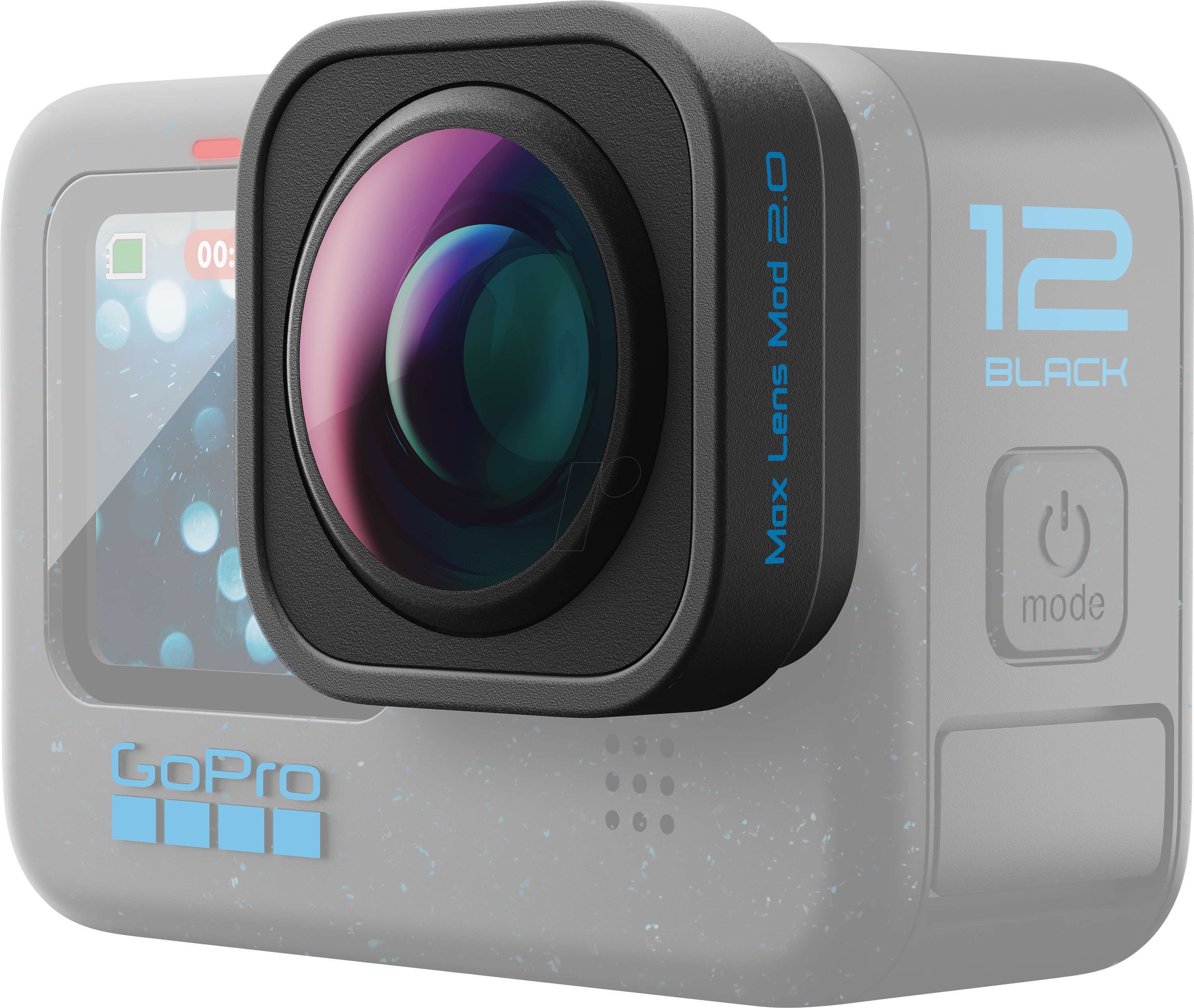 0810116380152 - GoPro Max Lens Mod 20 (H12) Weitwinkel-Objektiv