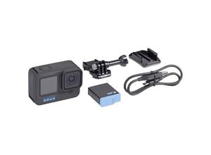 0810116380848 - GoPro HERO10 Black Action Cam Touch-Screen WLAN GPS Bildstabilisierung Zeitraffer Zeitlupe Zeitraffer Zeitlupe Stoßfest Staubgeschützt 5K