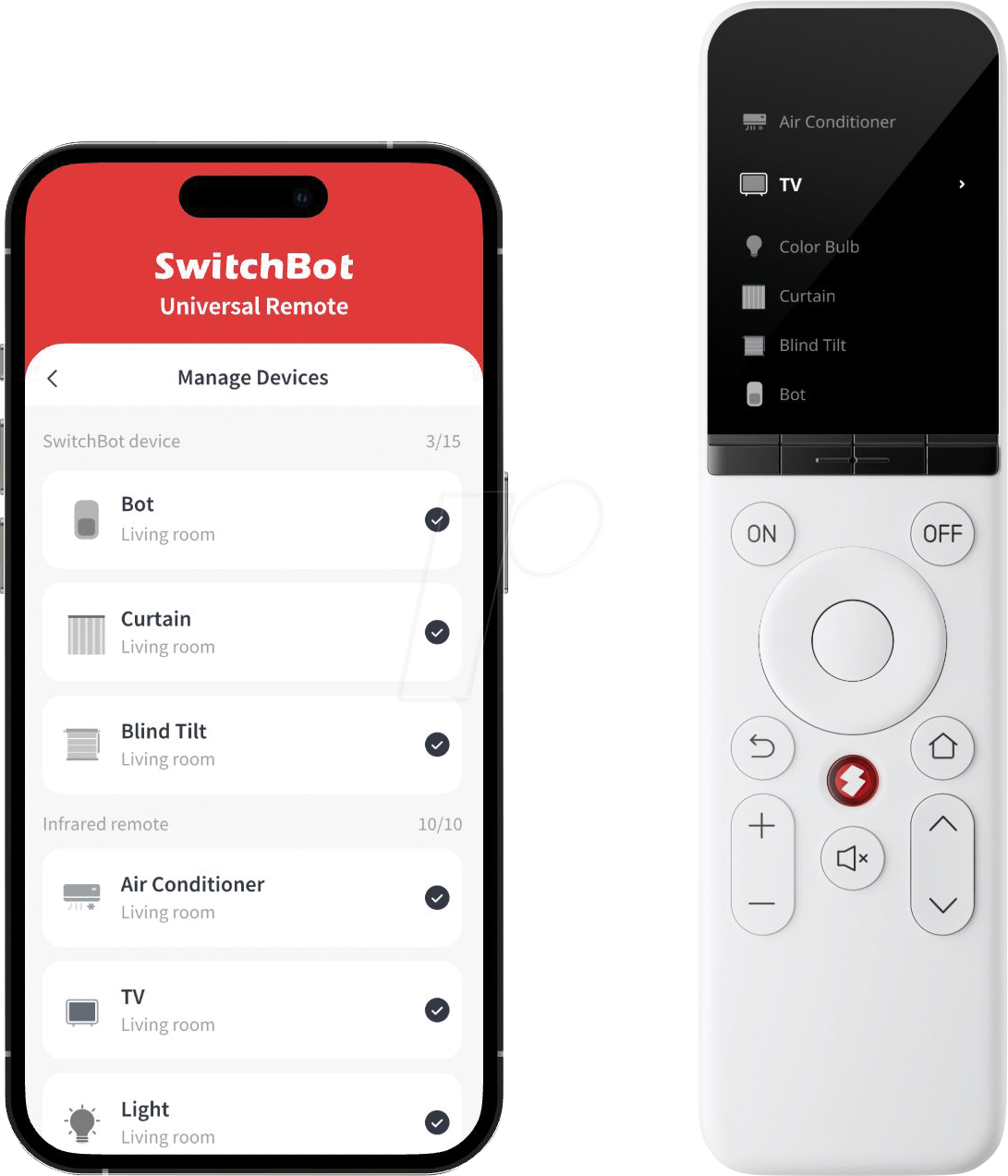 0810150542851 - SWB W4600000 - SwitchBot Universal Remote All-in-One smarte Fernbedienung
