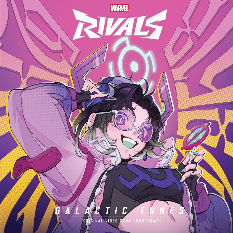 0810155840815 - Marvel Rivals Galactic Tunes LP multicolor