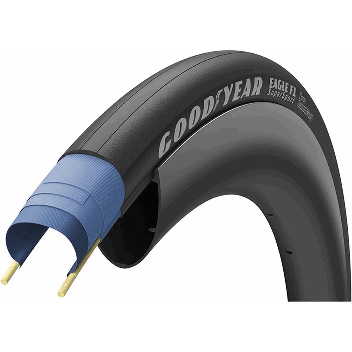 0810432031110 - Eagle F1 Supersport 700x25 Tubeless Schwarz - Leistung und Zuverlässigkeit