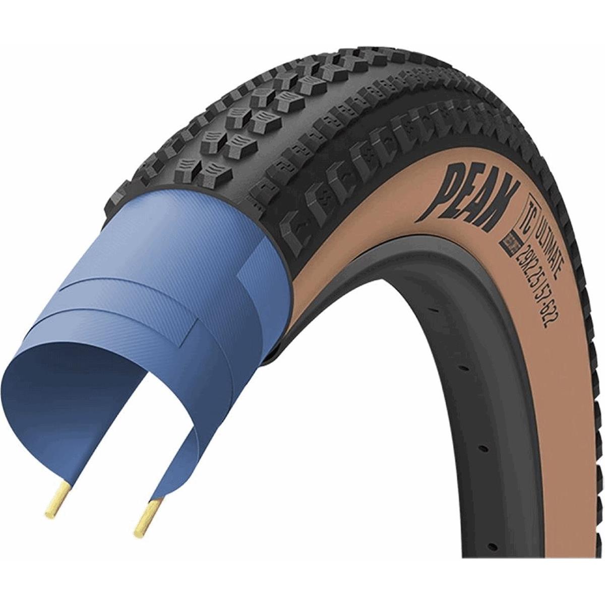 0810432031646 - Peak 700x40 Tubeless All Terrain Schwarz Para - Exzellente Leistung