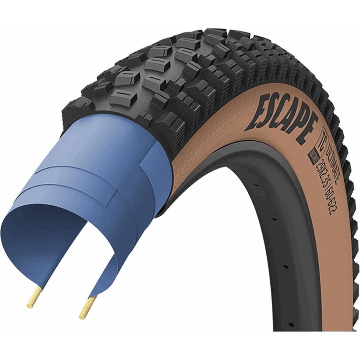 0810432031707 - Escape 275x235 Tubeless All Mountain Schwarz Beige - Hohe Leistung