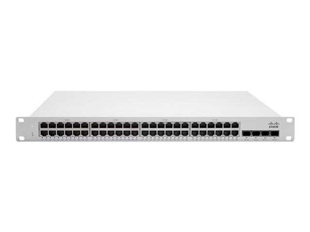 0810979012801 - Switch Meraki MS225 54-Port 1 10GbE 740W PoE managed