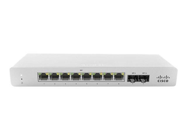 0810979012955 - Switch Meraki MS120 10-Port 1GbE managed