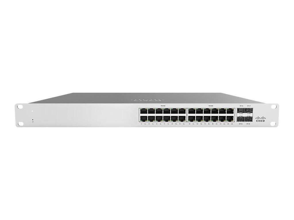 0810979012993 - Switch Meraki MS120 28-Port 1GbE 370W PoE managed