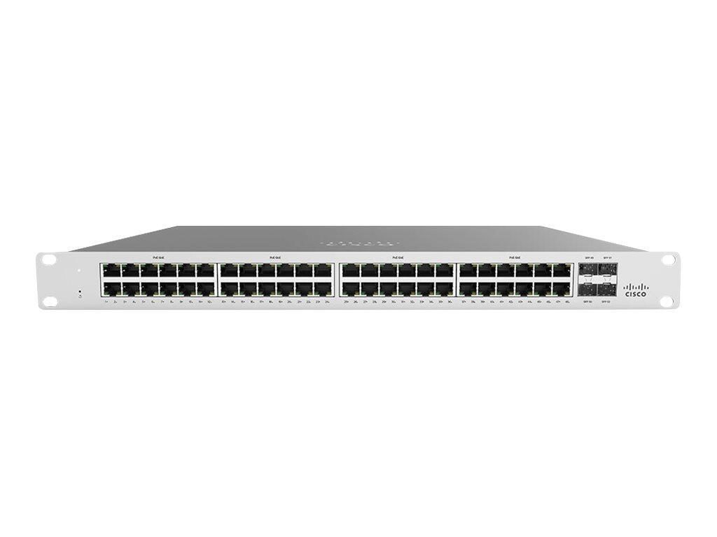 0810979013013 - Switch Meraki MS120 52-Port 1GbE 740W PoE managed