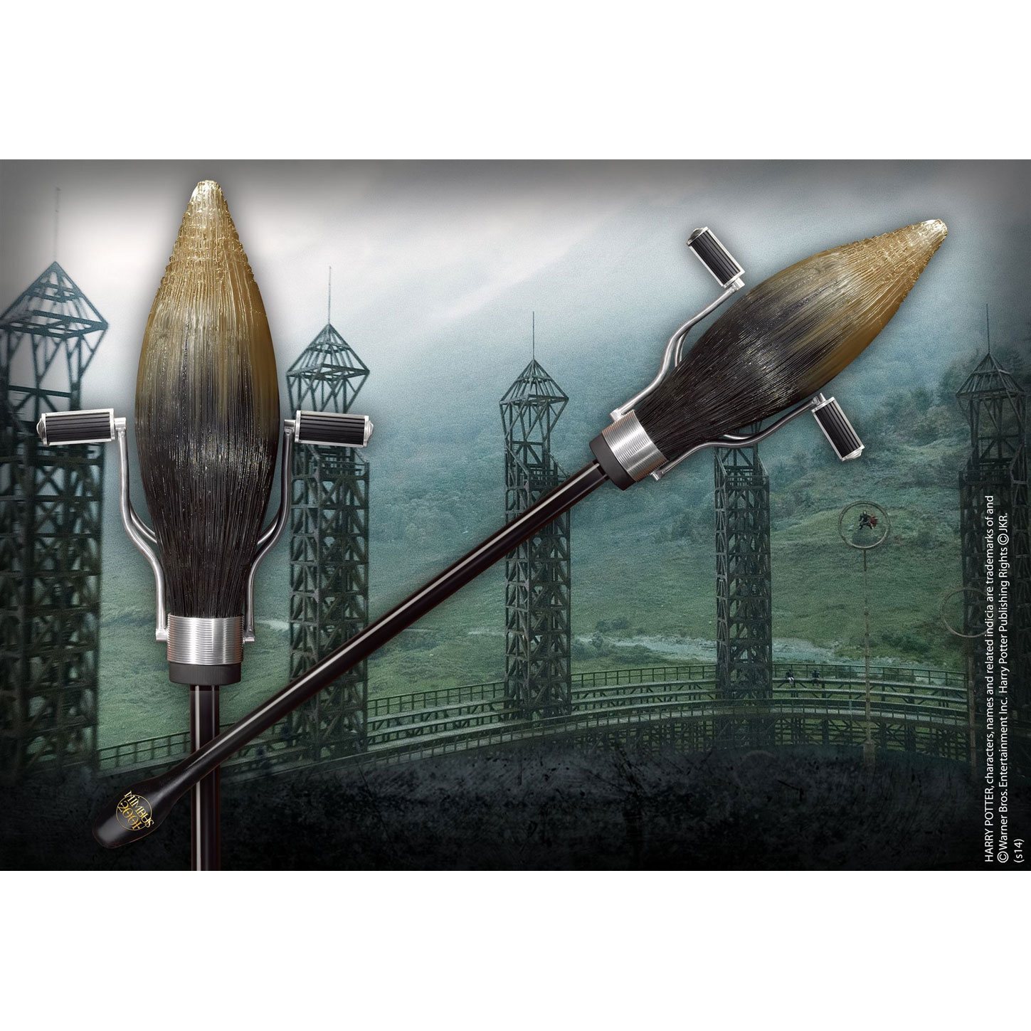 0812370010479 - Figurine 1 1 - Magischer Besen nimbus 2001 Harry Potter