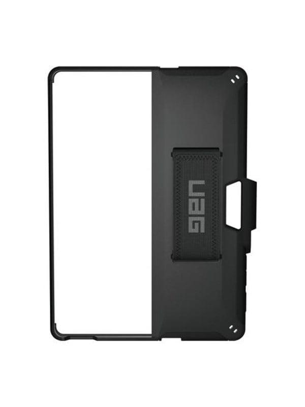 0812451034424 - UAG Case for Microsoft Surface Go 3 Go 2 Go [105-inch] w Handstrap - Scout Black - Hintere Abdeckung für Tablet - Schwarz - für Microsoft Surface Go Go 2