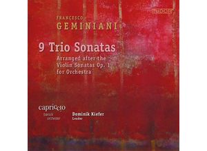 0812973012139 - 9 Trio Sonatas - Dominik Kiefer Capriccio Barockorchester (CD)