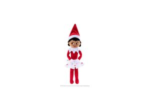 0814854013709 - Elf on the Shelf The Elf on the Shelf® Elf Plushee Pals® Snuggler Mädchen Braune Augen