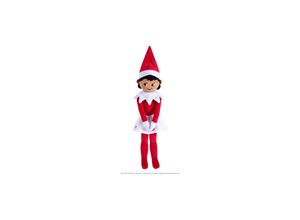 0814854013747 - Elf on the Shelf The Elf on the Shelf® Elf Plushee Pals® Huggable Mädchen Braune Augen