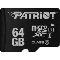 0814914027981 - PATRIOT LX Series microSDHC 64GB Class 10 UHS-I - High Capacity SD (MicroSDHC) (PSF64GMDC10) 0814914027981 - PATRIOT LX Series microSDHC 64GB Class 10 UHS-I - High Capacity SD (MicroSDHC) (PSF64GMDC10)